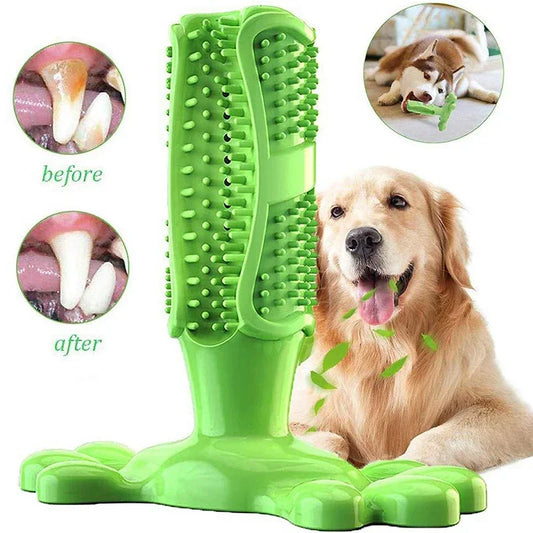 Dog toys chewable teeth chewing gum bad breath brushing for large breed dogs teeth oral cleaning toys