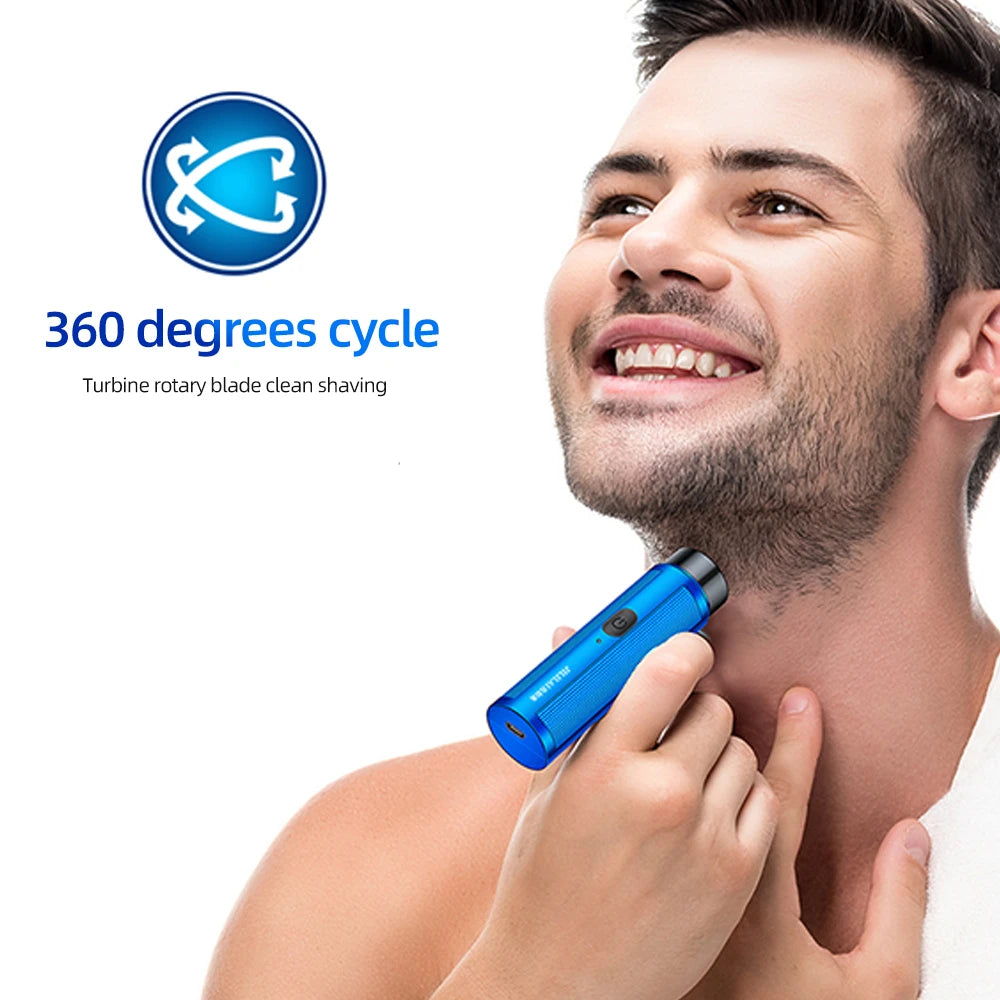 Men's Mini Electric Shaver Rechargeable Razor Epilator Women's Shaving Machine for Men Car Mini Shaver Electric Shaving Tools